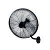 Ventilador De Pared 60w | Ventilador De Pared Silencioso Diseño Industrial Oscilante Y Orientable Arrecife Ø40 Cm Pequeño