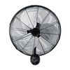 Ventilador De Pared 90w | Ventilador De Pared Silencioso Diseño Industrial Oscilante Y Orientable Arrecife Ø45 Cm Medio