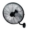 Ventilador De Pared 120w | Ventilador De Pared Silencioso Diseño Industrial Oscilante Y Orientable Arrecife Ø55 Cm Medio