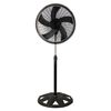 Ventilador De Pie Silencioso Negro Agudo | Ventilador De Pie Potente 65w | Ventilador Oscilante Giratorio Ø50 Cm De Diámetro