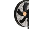 Ventilador De Pie De Estilo Nórdico | Ventilador De Pie Falcon Negro Y Haya | Ventilador De Pie Silencioso 50w