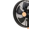 Ventilador De Sobremesa Estilo Nórdico | Ventilador Sobremesa Falcon Negro Y Haya | Ventilador Sobremesa Silencioso 45w