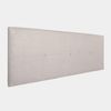 Cabecero Tapizado Tejido Klast Home  161 X 50 Cm - Beige