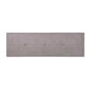 Cabecero Tapizado Tejido Klast Home  161 X 50 Cm - Gris