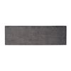 Cabecero Tapizado Tejido Klast Home  160 X 50 Cm - Gris Oscuro