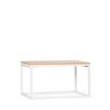 Mesa De Centro Elevable Melamina Klast Home Nórdico 80 X 49 Cm - Branco