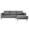 Sofá Chaise Longue Tapizado Nido 2 Klast Home Nórdico 298 X 100 Cm - Gris