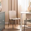 Silla De Comedor Poliéster Klast Home Industrial 45 X 83 Cm - Beige