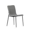 Silla Tapizada Tela Klast Home Industrial 45 X 83 Cm - Gris