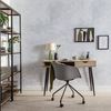 Silla Con Ruedas Plástico Klast Home Nórdico 58 X 78 Cm - Gris