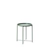 Mesa Auxiliar Metal Klast Home Moderno 45 X 53 Cm - Verde Oscuro