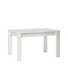 Mesa Fija Madera De Pino Lacada Klast Home Nórdico 140 X 78 Cm - Blanco