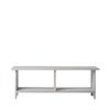 Banco De Madera Madera Reciclada Klast Home Natural 120 X 42 Cm - Gris