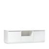 Mueble Tv Pb, Melamina Klast Home Nórdico 148 X 47 Cm - Blanco