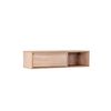 Mueble Recibidor Flotante Pb, Melamina Klast Home Nórdico 80 X 20 Cm - Natural