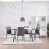 Silla De Comedor Poliéster Klast Home Nórdico 44 X 93 Cm - Topo