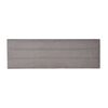 Cabecero Tapizado Tejido Klast Home  166 X 53 Cm - Gris