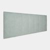 Cabecero Tapizado Tejido Klast Home  166 X 53 Cm - Menta