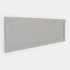 Cabecero De Madera Madera Reciclada Klast Home  165 X 55 Cm - Gris