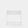 Recibidor Madera Y Metal Klast Home Moderno 80 X 79 Cm - Blanco