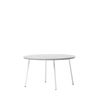 Mesa De Centro Fija Madera Y Metal Klast Home Nórdico 70 X 40 Cm - Blanco