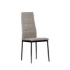 Silla Tapizada Tela Klast Home Moderno 43 X 98 Cm - Topo