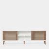 Mueble Tv Madera Klast Home Nórdico 180 X 59 Cm - Blanco