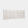 Cabecero Doble Mdf Lacado Klast Home Vintage 157 X 50 Cm - Blanco Decapado