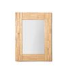 Espejo De Pared Madera De Mango Klast Home Natural 45 X 60 Cm - Natural