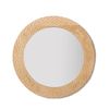 Espejo De Pared Madera De Mango Klast Home Natural 65 X 65 Cm - Natural