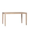 Mesa Fija Mdf, Chapa De Pino Klast Home Contemporáneo 140 X 78 Cm - Natural