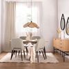 Silla De Comedor Poliéster Klast Home Moderno 51 X 91 Cm - Beige