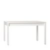 Mesa Extensible Pb, Melamina Klast Home Nórdico 140 X 74 Cm - Blanco