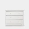 Cómoda Madera De Pino Klast Home Nórdico 100 X 80 Cm - Blanco