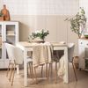 Silla De Comedor Poliéster Klast Home Nórdico 49 X 80 Cm - Beige