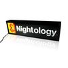 Spazioluzio - Letrero Luminoso Metálico J&b Nightology 40cm Negro