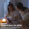 Lámpara Nocturna Infantil - Kidoo - Huevo, Led Con Brillo Regulable,  Eficiencia Energética Y Brillo Ajustable, Carga Usb