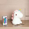 Lámpara Nocturna Infantil - Kidoo - New Unicornio, Led, 8 Colores, Eficiencia Energética Y Brillo Ajustable, Carga Usb