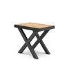 Mesa Consola Extensible, Mesa Comedor Plegable, 300, Para 14 Comensales, Patas Madera Maciza, Estilo Moderno, Roble