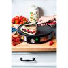 Crepera, Máquina De Hacer Crepes, Tortitas, Antiadherente, Regulador Temperatura, Plato 30 Cm Negro 1600w Briebe Cm1137