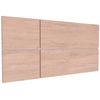 Cabecero Cama 100 Cm Estilo Nórdico, Cabeceros De Madera Originales, Cabezal Decorativo Madera  Briebe Natura