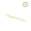 Cuchillo De Fibra Compostable Kraft (16,5cm) 2000 Unidades