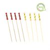 Palillos Para Brochetas Perlas De Colores 11cm Pack De 100 Unidades