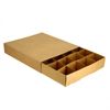 Cajas Para Llevar Croquetas De Cartón Kraft (20 Unidades) 125 Unidades