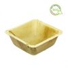 Bowl Cuadrado De Hoja De Palma (13x13x5cm) Pack De 25 Unidades