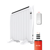 Emisor Térmico Evvo C8 Blanco, 1.200w, 8 Elementos, Wifi, Control Remoto, Temporizador