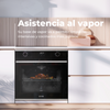 Horno Integrable Evvo H20, Clase Energética A, 77l De Capacidad, 7 Programas, Negro