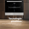 Horno Evvo H30 Pyro, Clase Energética A, 81l, 11 Programas, Función Pirólisis, Inox