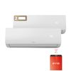 Aire Acondicionado Split Evvo Clima Wifi 2x1 18.000 Btu (9.000 + 12.000)