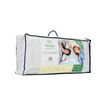 Viscomed® Pack De 2 Almohadas De 75 Cm Viscoelástica En Copos Visco Aloe Vera, Almohada Termoregulable Transpirable Hipoalergénica Antiácaros Y Antibacterias. Almohada Fabricada En España De Forma Sostenible Con Materiales Reciclados Y Certificado O